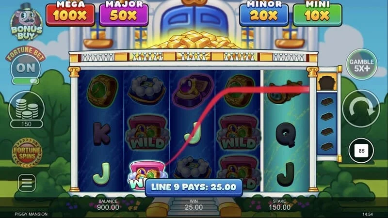 Piggy Mansion - সংগ্রাহক প্রতীক দিয়ে নগদ সংগ্রহ করা